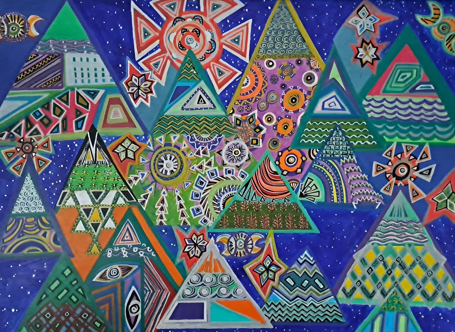 Mystische Berge Nata Statzner