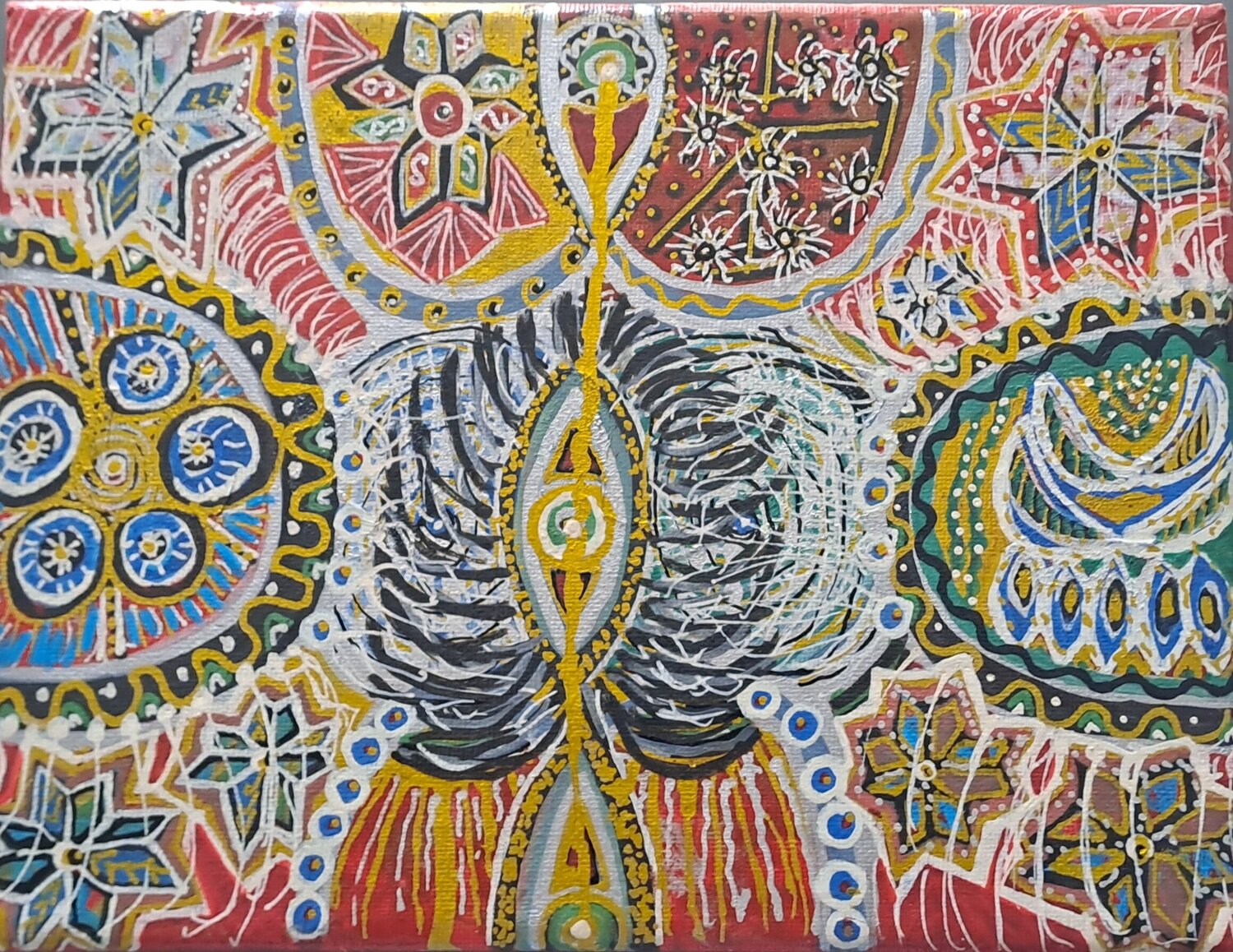 OBERIH 2 Nata Statzner Original painting for sale