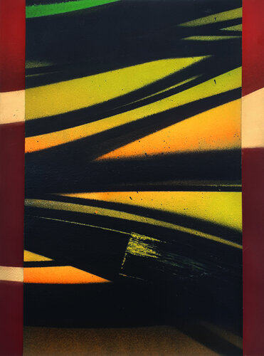 Feuilles d'automne n°1 van Dk Derkomaï, Schilderij te koop op Singulart