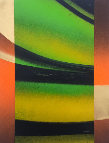 Feuilles d'automne n°2 van Dk Derkomaï, Schilderij te koop op Singulart