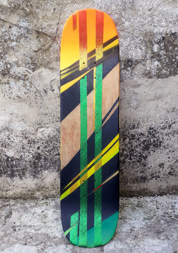 Skate Board 1 van Dk Derkomaï, Schilderij te koop op Singulart