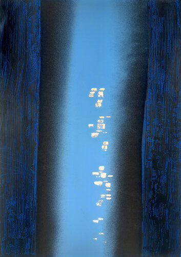 Window to Air par Dk Derkomaï, Œuvre sur papier en vente sur Singulart