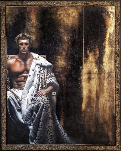 Caesar by Martin Málek, Painting for Sale on Singulart
