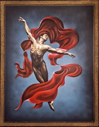 Heart by Martin Málek, Painting for Sale on Singulart