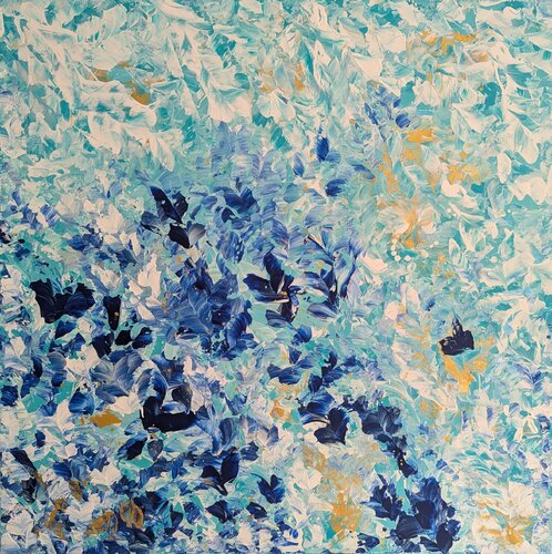 Azure par Tina Ternes, Peinture en vente sur Singulart