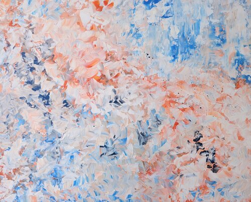 Coral Sky by Tina Ternes, Painting for Sale on Singulart