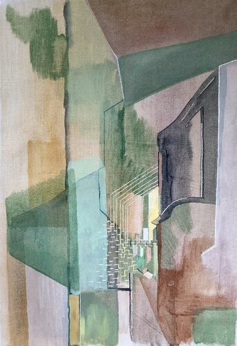 Verde by Ana Fuchs, Painting for Sale on Singulart