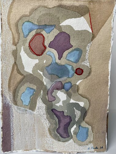 Sin Titulo by Ana Fuchs, 紙面作品 for Sale on Singulart