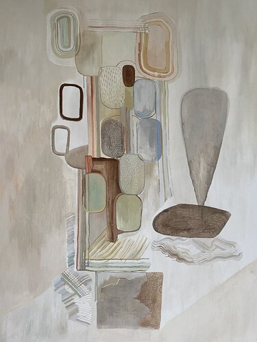 "Telepatia" by Ana Fuchs, 油畫 for Sale on Singulart