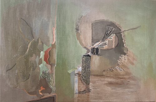 Paisaje con viento van Ana Fuchs, Schilderij te koop op Singulart