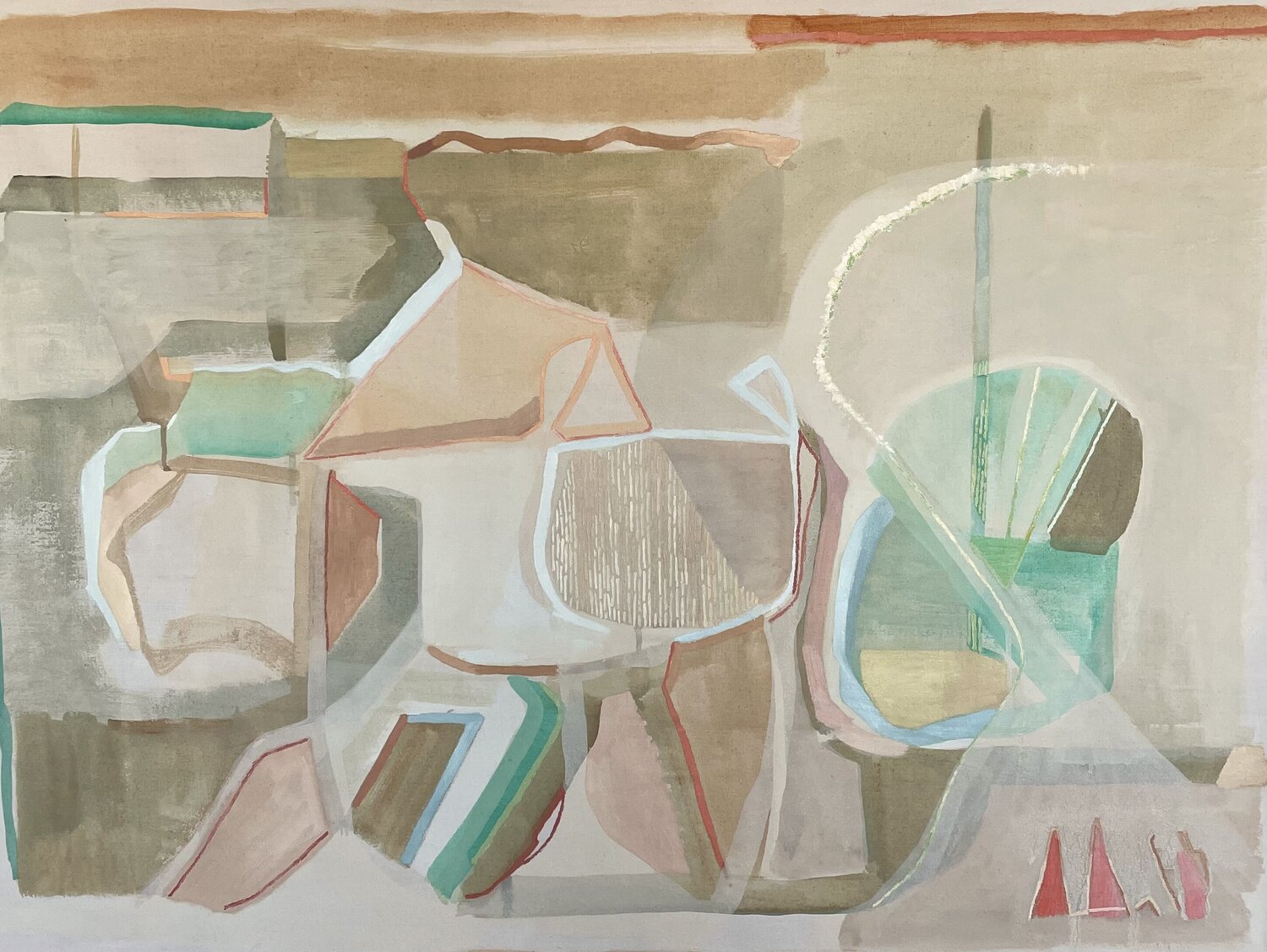 Paisaje norteño Ana Fuchs Origineel schilderij te koop