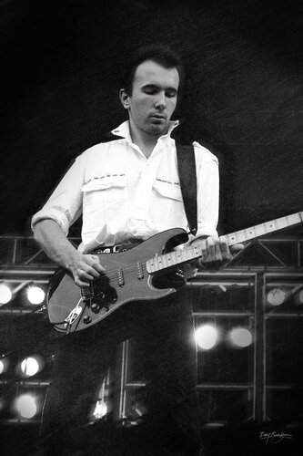 The Edge U2 1983 van Robbert Frank Hagens, Fotografie te koop op Singulart