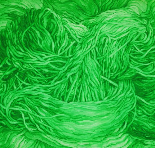 Shamrock - Gouache on Paper Jeanne Maze