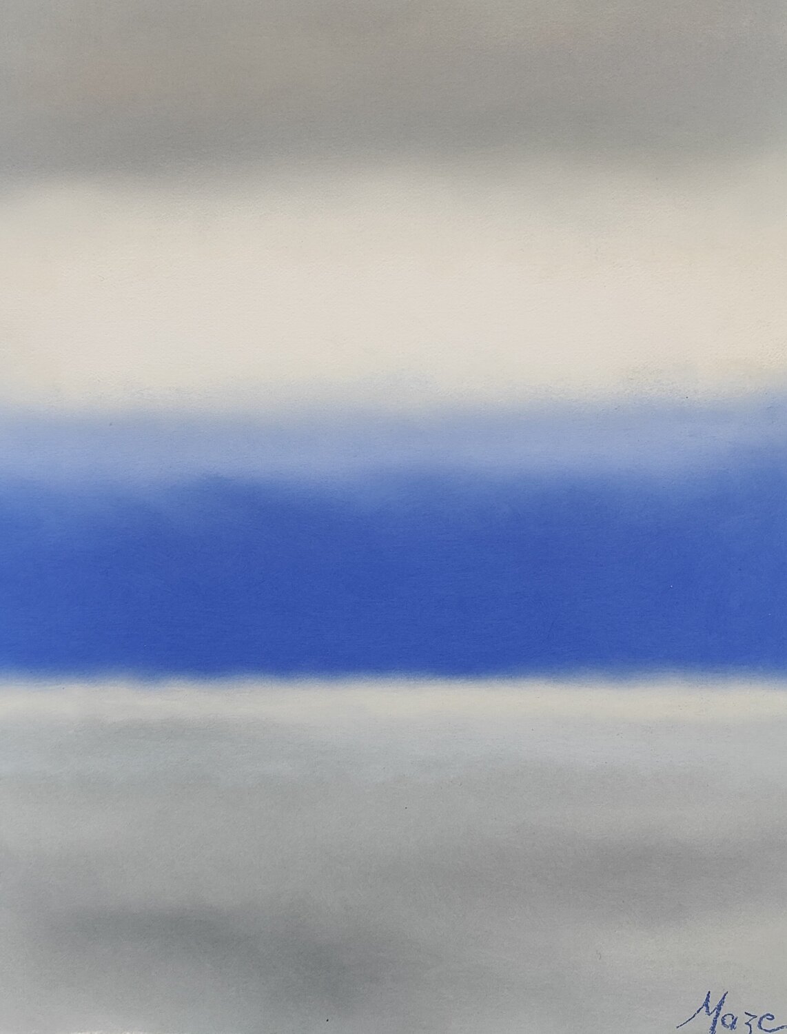 Spectrum N. 7 (Pastel on Paper) Jeanne Maze