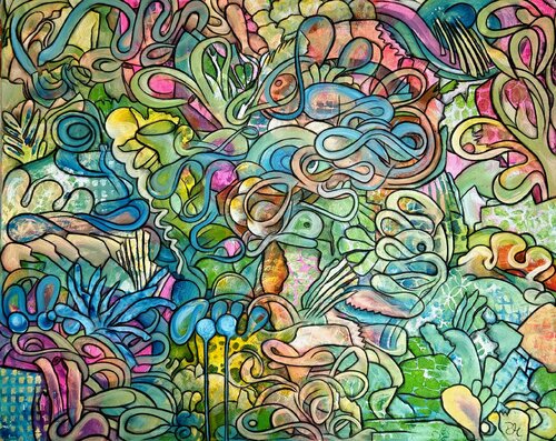 Reef di Danjela Möller, Pittura in vendita su Singulart