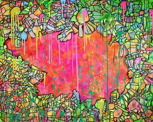 Mosaic of life von Danjela Möller, Malerei kaufen auf Singulart