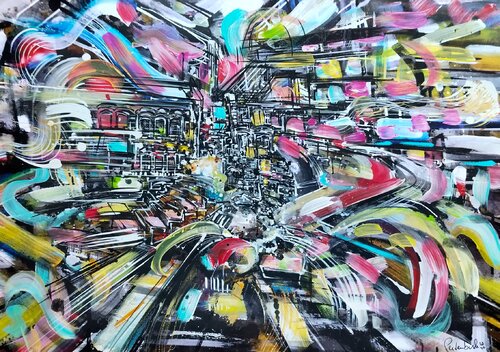 Whirlwind by Heinz Seidenbusch, Work on Paper for Sale on Singulart