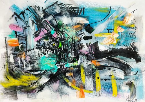 Blur von Heinz Seidenbusch, Malerei kaufen auf Singulart