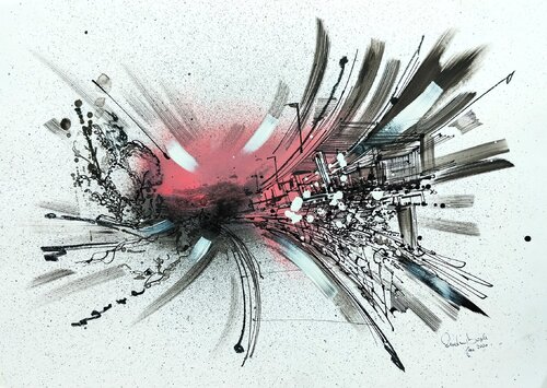 Almost Outside di Heinz Seidenbusch, Pittura in vendita su Singulart