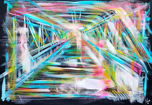 The Tunnel von Heinz Seidenbusch, Malerei kaufen auf Singulart