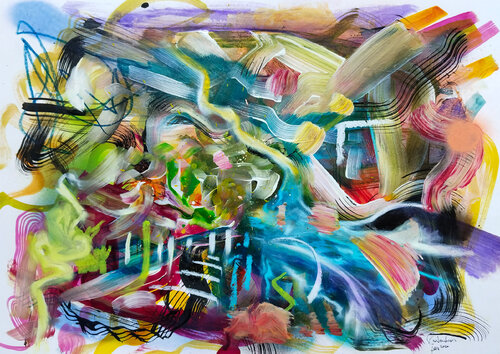 Lost Path II von Heinz Seidenbusch, Malerei kaufen auf Singulart