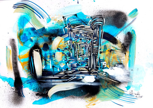 No title #1 van Heinz Seidenbusch, Tekening te koop op Singulart