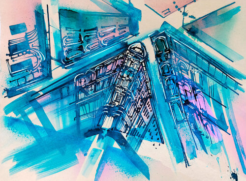 Whistle by Heinz Seidenbusch, Work on Paper for Sale on Singulart