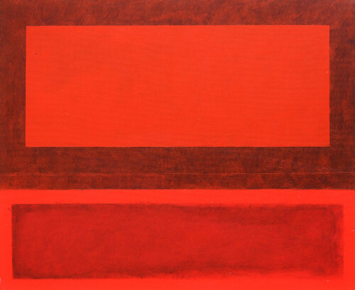 Crimson Silence van Frank Verreyken, Schilderij te koop op Singulart