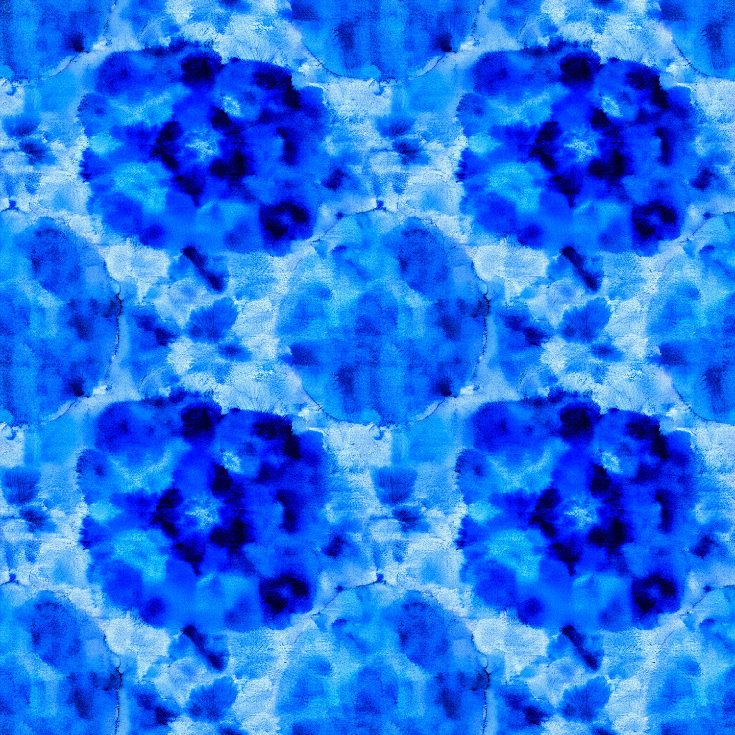 Blue Abstract Pattern Frank Verreyken