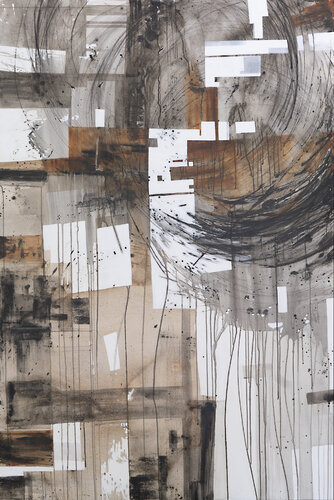 Mañana a las 17.10 h en la ciudad van MONIKA GRYGIER, Schilderij te koop op Singulart