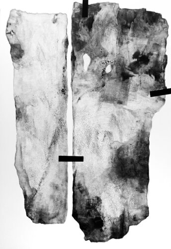 Cartographies of Silence: 52 Km², van MONIKA GRYGIER, Schilderij te koop op Singulart