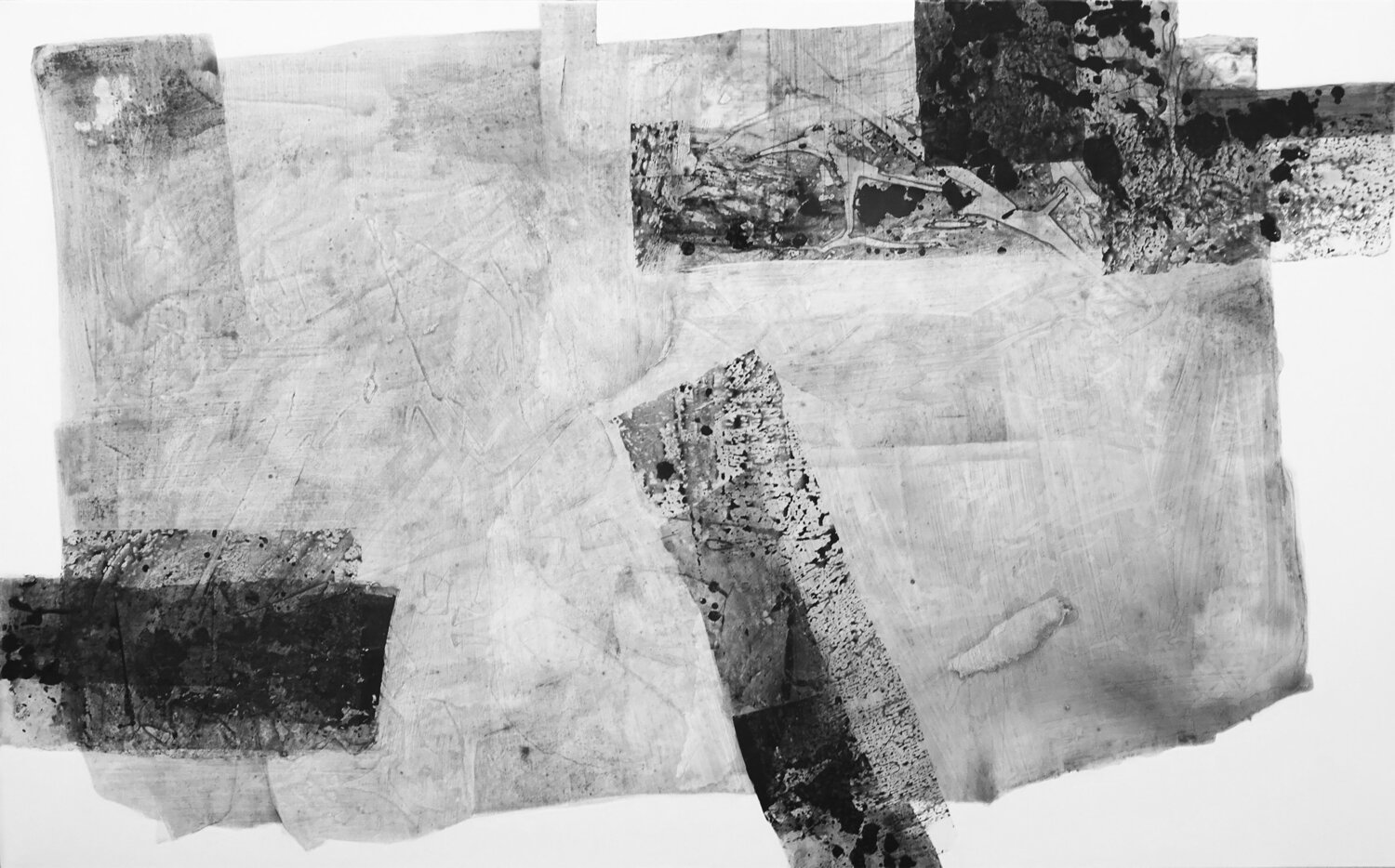 Cartographies of Silence: 38 Km², MONIKA GRYGIER Originalgemälde zu verkaufen