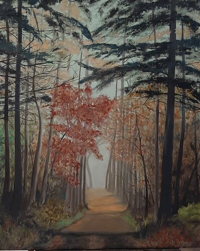 Bos van Els Posthumus, Schilderij te koop op Singulart