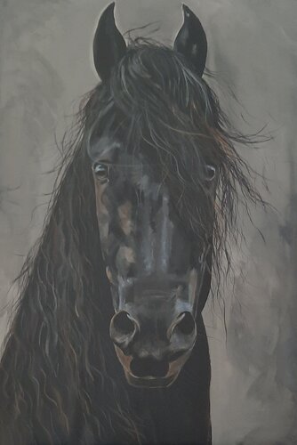 Oog in oog de Els Posthumus, Pintura a la venta en Singulart