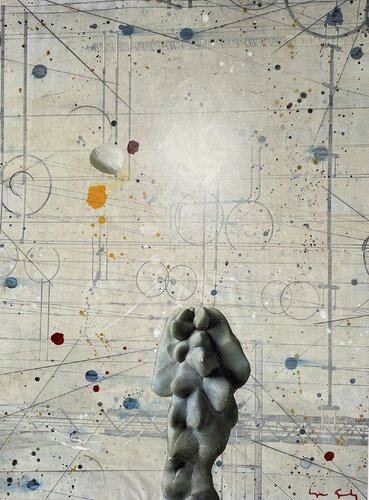 Verdichtung by Lupe Godoy, Work on Paper for Sale on Singulart