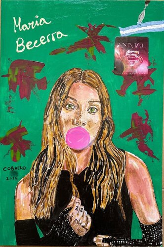 Maria Becerra by Miguel García Cobacho, Painting for Sale on Singulart