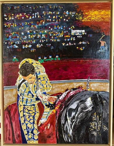 Uceda Leal by Miguel García Cobacho, Painting for Sale on Singulart