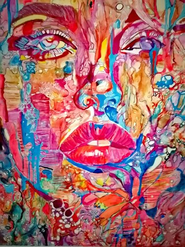 Psychedépink von Emmanuel Van kalck, Malerei kaufen auf Singulart