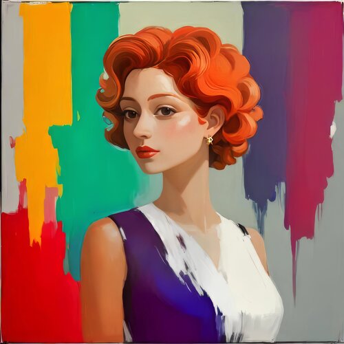 Vintage Beauty von Aleksa Soul, Digital kaufen auf Singulart