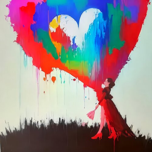 Walking with a Heart von Aleksa Soul, Digital kaufen auf Singulart