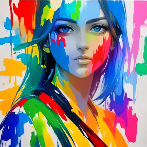 Color Is a Language by Aleksa Soul, Digital for Sale on Singulart