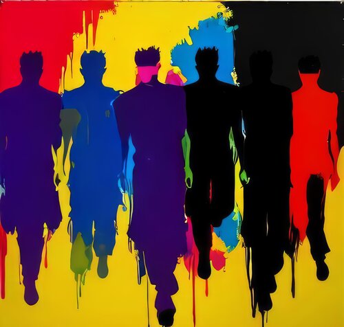 "Crowded " van Aleksa Soul, Digitaal te koop op Singulart