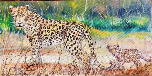 Guardian of the Shadows van Stelios Koutouvides, Schilderij te koop op Singulart