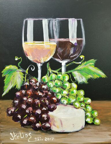 His & Hers di Stelios Koutouvides, Pittura in vendita su Singulart