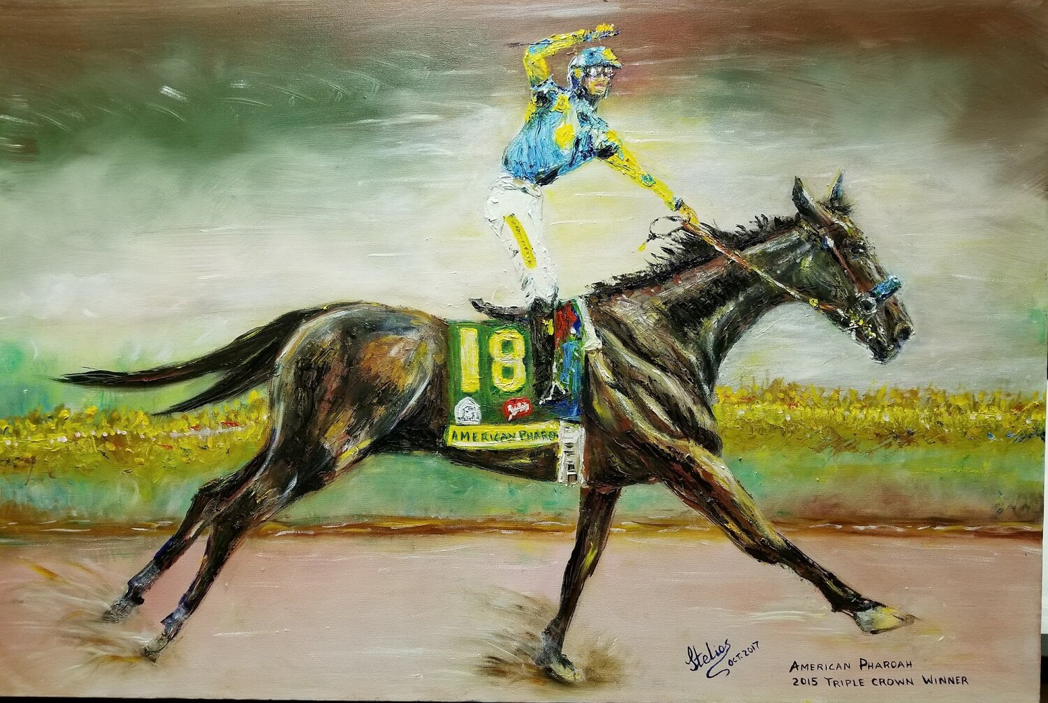 A triple crown winner Stelios Koutouvides