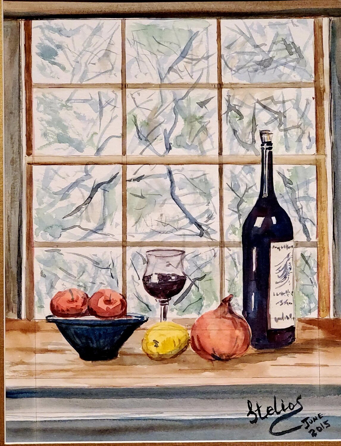 Invitation by the window Stelios Koutouvides