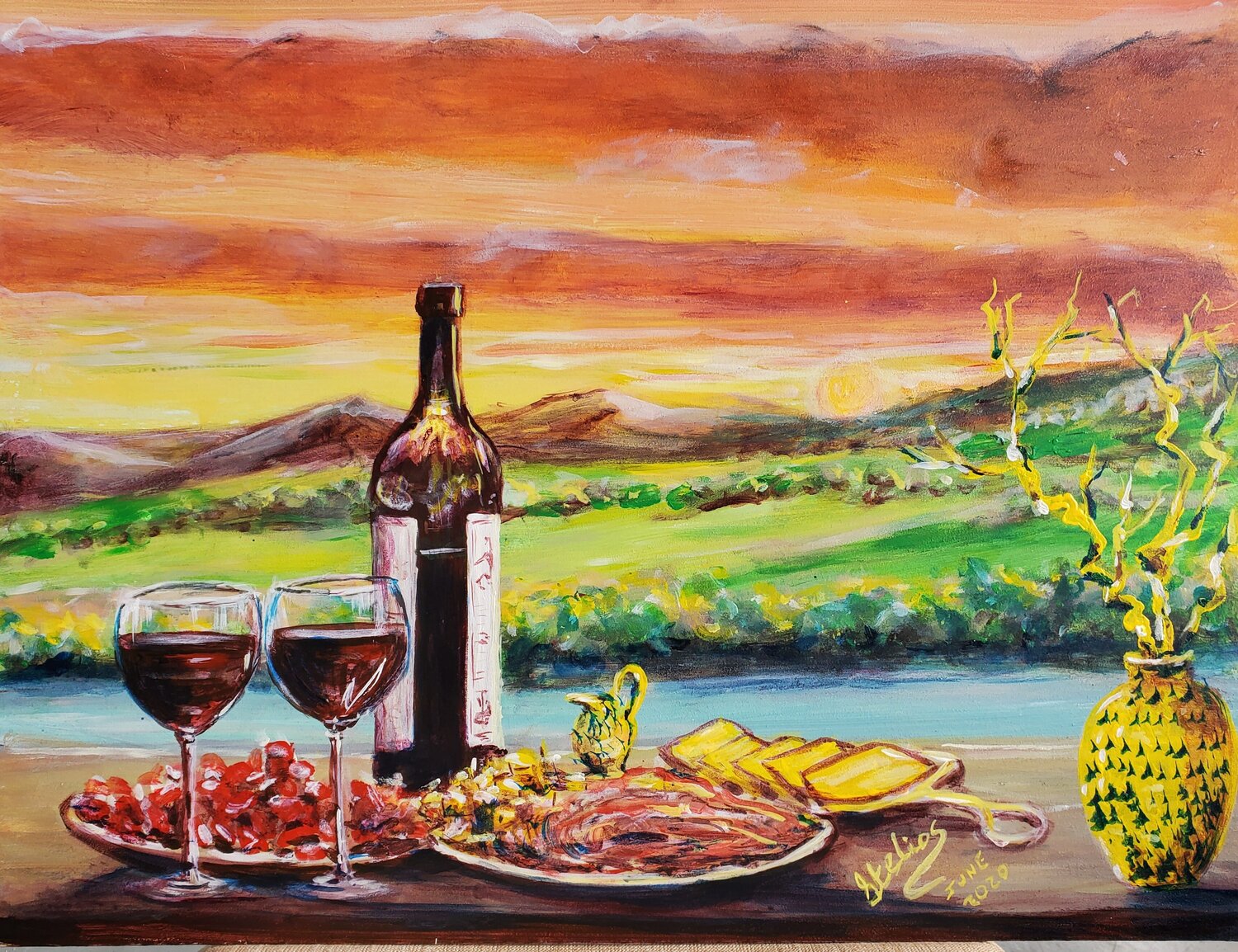 Vineyard feast Stelios Koutouvides