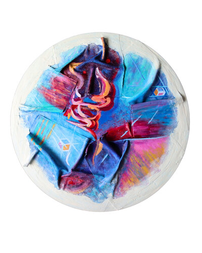 The Law of Universal Attraction van Naz Kökbudak, Schilderij te koop op Singulart