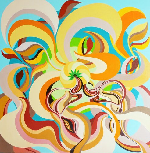 Entrailles par Ingrid Bonhomme, Peinture en vente sur Singulart