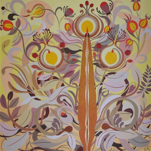 Phallus by Ingrid Bonhomme, 絵画 for Sale on Singulart